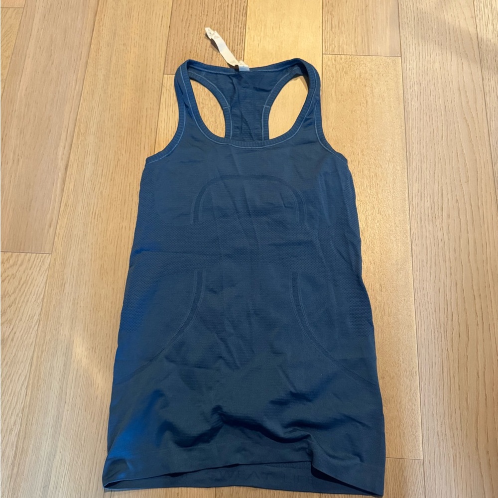 lululemon athletica Blue Tank Top